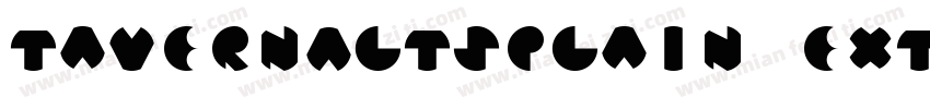 TavernAltSPlain ExtraBold字体转换